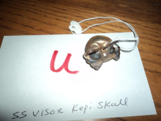 SS Visor Kepi Skull