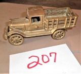 Cast Iron Gold Truck