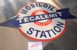 Mobil Oil Porcelain Sign