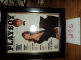 1990 Trump Playboy Magazine Framed and Complete