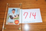1968 Tops # 280, Mickey Mantle