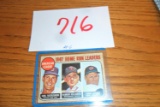 1968 Tops #6, Yaz, Killebrew, Howard