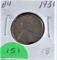 1931-P Lincoln Cent BU