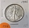 1942 Walking Liberty Half VF