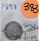 1898 Barber Dime