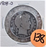 1908-O Half Dollar