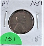 1931-P Lincoln Cent BU