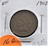 1908 Indian Head Cent EF