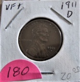 1911-D Lincoln Cent VF