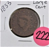 1833 US Large Cent