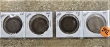 (4) British Large Cents