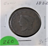 1832 Large Cent G