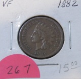 1882 Indian Head Cent VF