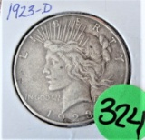 1923-D U.S. Peace Dollar