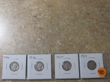 (4) Mercury Dimes