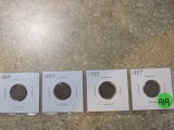 (4) Indian Head Cents