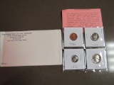 1972 Mint Set, Proof set of various coins