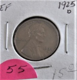 1925-D Lincoln Cent EF
