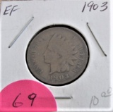 1903 Indian Head Cent EF