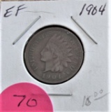 1904 Indian Head Cent EF