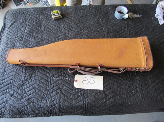 Vintage Leather Gun Case