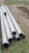 8 various lengths of irrigation pipe