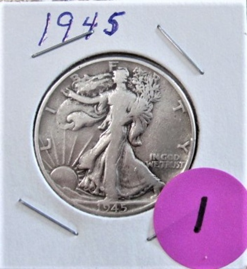 1945 Half Dollar