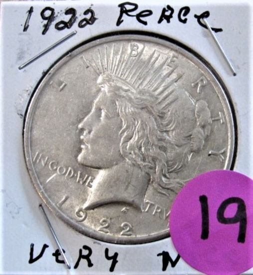 1922 Peace Dollar