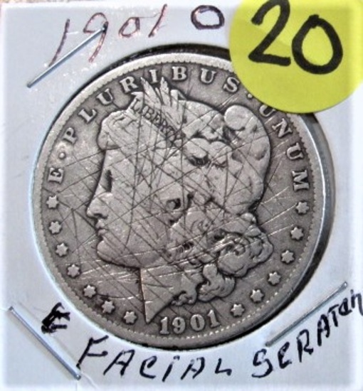 1901-O "Facial" Morgan Dollar