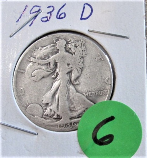 1936-D Half Dollar