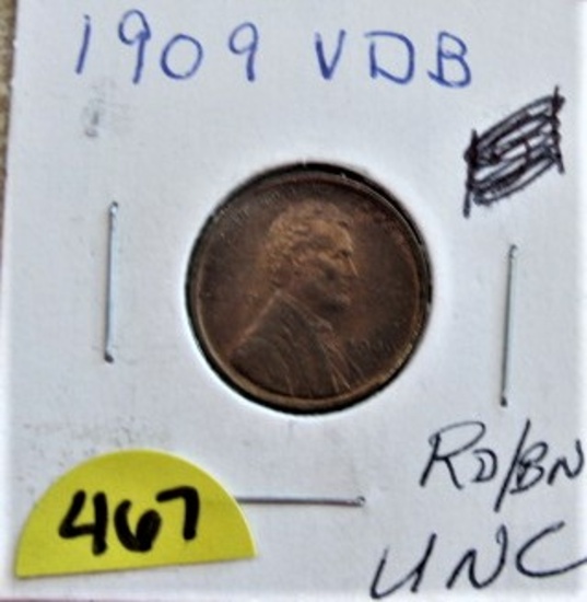 1909 VDB Lincoln Cent