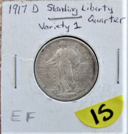 1917-D Standing Liberty Quarter