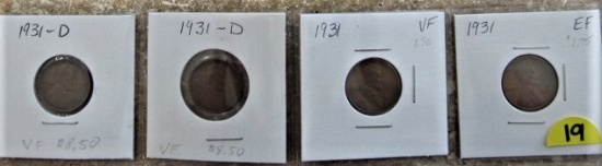 1931-D, 31-D, 31, 31 Cents