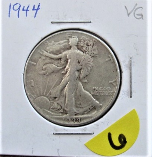 1944 Walking Liberty Half Dollar