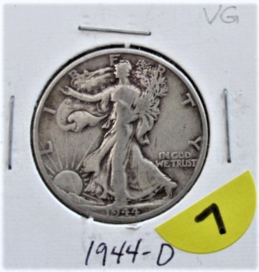 1944-D Walking Liberty Half Dollar