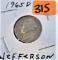 1965 Jefferson Nickel