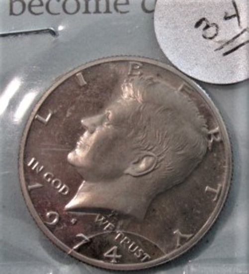 1974 Gem Proof Kennedy