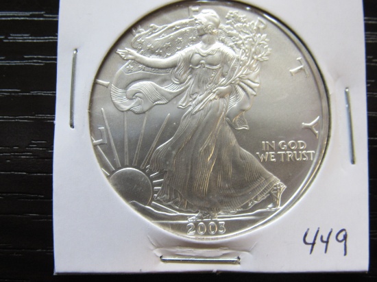 2003 Silver Eagle Uncirculated