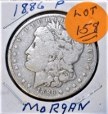 1886-P Morgan Dollar