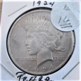 1924 Peacce Dollar