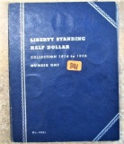 Book of 21 Liberty Halves 1916-1936