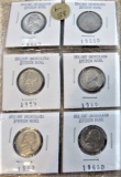 6 Brilliant Uncirculated Jefferson Nickels