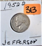 1952-D Jefferson Nickel