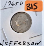 1965 Jefferson Nickel