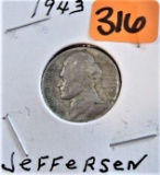 1943 Jefferson Nickel