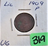 1909-P Lincoln Cent