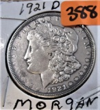 1921-D Morgan Dollar