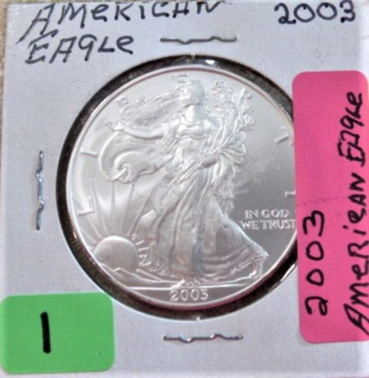 2003 American Eagle Silver Dollar