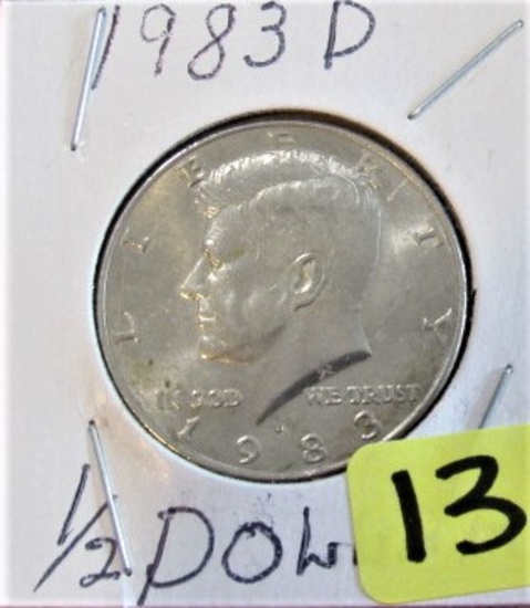 1983-D Half Dollar