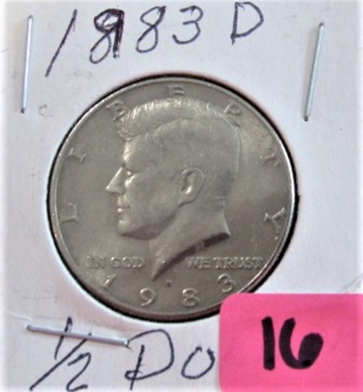 1983-D Half Dollar